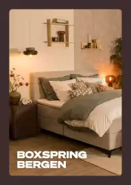 Leen Bakker folder Pagina 2: Boxspring Bergen