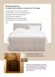 Leen Bakker folder Pagina 7: Boxspring Kanso