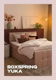 Leen Bakker folder Pagina 9: Boxspring Yuka