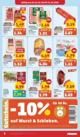 PENNY Flugblatt woche 42 Seite 9: SALAM UNGARISCHEN ART Gültig von Do 15.10. bis Mi 21.10.2026 PENNY PACK AB 2 PKG. SPEZIAL