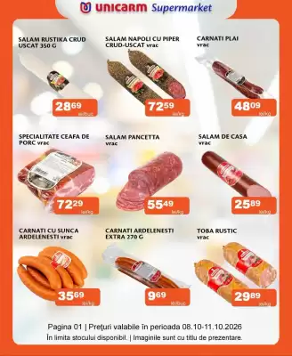 Catalog Unicarm (valid până la 11-10)