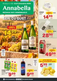 Catalog Annabella Pagină 1: Mugura Cașcaval €14,99, Pepsi €9,49