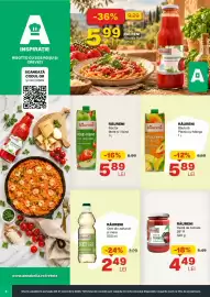 Catalog Annabella Pagină 8: Raureni nectar mere și vișine €5,89, Raureni Băutură Piersici și Mango €5,89