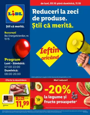 Lidl (valid până la 11-10)
