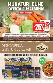 Catalog PROFI săptămâna 41 Pagină 6: MURĂTURI BUNE, OFERTĂ ŞI MAI BUNĂ! 08.10 - 13.10.2026 Doar cu -25% Profi App Oferta