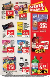 Catalog PROFI săptămâna 41 Pagină 9: Milka biscuiti, Whisky Ballantine's €49,99