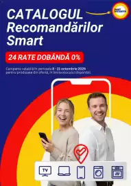 Catalog Flanco Pagină 1: CATALOGUL Recomandărilor Smart 24 RATE DOBÂNDĂ 0% Campanie valabilă în perioada 8 - 21 octombrie