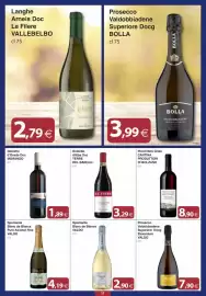 Volantino Docks Cash&Carry Pagina 11: Dolcetto d'Alba Doc Terre del Barolo €3,29, Dolcetto d'Ovada Doc Morando €1,89