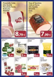 Volantino Docks Cash&Carry Pagina 21: Salame Cotto Materin BRIZIO metà €9,99, Wurstel Wudy Classico AIA €1,09