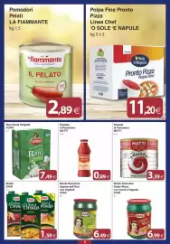 Volantino Docks Cash&Carry Pagina 5: Pomodori Pelati LA FIAMMANTE €2,89, Passata di Pomodoro MUTTI €3,39