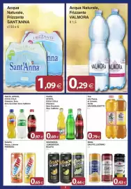 Volantino Docks Cash&Carry Pagina 8: Acqua Naturale, Frizzante Sant'Anna €1,09