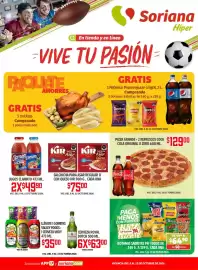 Folleto Soriana Híper Página 1: Vicky 1 Gomitas Valley Foods + 1 Cerveza Vicky €35,00