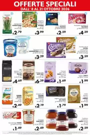 Volantino Maxi Supermercati Pagina 4: Barattolino classico SAMMONTANA €3,29, Kinder Brioss €2,49