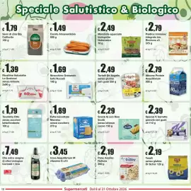 Volantino Sì con te Pagina 12: Snack Si con Riso Scotti senza lattosio cacao €2,29
