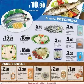 Volantino Sì con te Pagina 6: Filone morbido Interpan €2,29, Pinsa "Il forno di Bugli" €2,39