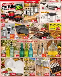 Volantino Orizzonte Pagina 10: Bicchieri acqua linea Pasabahce €1,50, 3 Calici Sirio €3,90