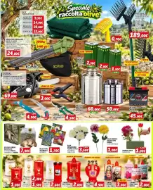 Volantino Orizzonte Pagina 13: Spugna verde €1,00, Scatola funghi substrato €7,90