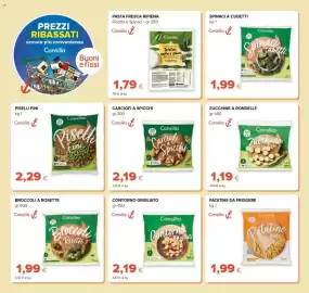 Volantino Tigre Pagina 16: Zucchine a rondelle Consilia €1,19, Carciofi a spicchi Consilia €2,19