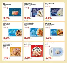 Volantino Tigre Pagina 17: Bastoncini di merluzzo panati Consilia €2,39, Sugo pronto allo scoglio Consilia €2,59