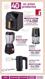 Catálogo La Anonima Página 15: Licuadora bg-51042-gy €72.030,00, Batidora de mano €54.000,00
