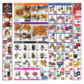 Randalls weekly ad week 41 Page 4: Pampers Swaddlers Super Pack Diapers €25,99, Mark West or Crossing Select Varietals €9,99