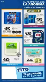 Catálogo La Anonima Página 1: Skip jabón líquido BE bio-enzimas €9.990,00