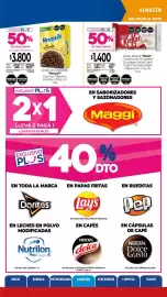 Catálogo La Anonima Página 14: Nestlé Nesquik Cereal con Chocolate €3.800,00, KitKat Oblea Rellena €1.400,00