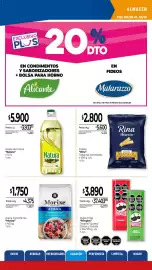 Catálogo La Anonima Página 21: Pringles papas fritas original/queso/crema y cebolla €3.890,00, Rina fideos fusilli €2.800,00