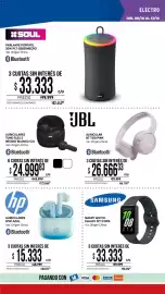 Catálogo La Anonima Página 29: Samsung smart watch galaxy fit 3 gris €99.999,00, Xsoul parlante portátil €99.999,00