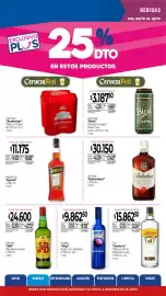 Catálogo La Anonima Página 5: Ballantines whisky €30.150,00, Skyy vodka todos los sabores €986.250,00