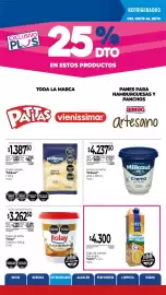 Catálogo La Anonima Página 9: Milkaut crema de leche €4.237,50, Ilolay dulce de leche clásico €3.262,50