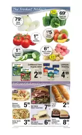 Harvest Foods weekly ad week 41 Page 6: Butter Spritz Cookies €3,99, Dietz & Watson Deli Sliced Provolone Cheese €6,99