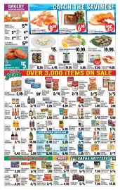 Karns weekly ad week 41 Page 2: Zatarain's rice dish mixes €4,00, Canadian lobster tails €25,00
