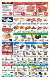 Karns weekly ad week 41 Page 3: Fresh 1/4 Lb. Ground Beef Patties €2,00, Hatfield boneless pork loin roast €2,99