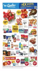 Gerbes weekly ad week 41 Page 1: Tyson Frozen Chicken €5,99, Tootsie Caramel Apple Pops €2,99
