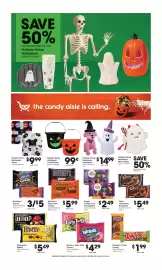 Gerbes weekly ad week 41 Page 13: Kroger candy corn or pumpkins €2,49, Snickers or Twix Candy €1,99