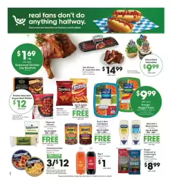 Gerbes weekly ad week 41 Page 4: Private Selection Angus Beef Patties €12,00, Kroger Veggie Trays €9,99