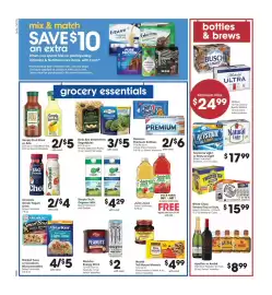 Gerbes weekly ad week 41 Page 7: White Claw, Twisted Tea or Truly €15,99, Nestlé Toll House Morsels €4,99