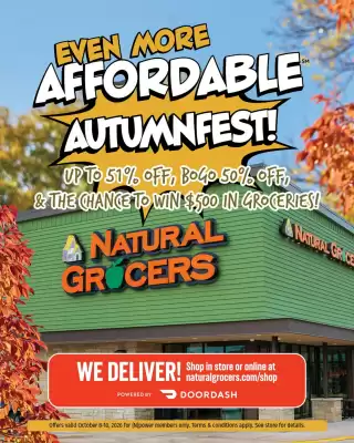 Natural Grocers (valid until 10-10)