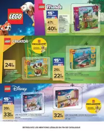 Catalogue Jouets Carrefour | Prêt à jouer avec nous ? page 32: LEGO Creator 3-en-1 31381 €22,94, LEGO Creator 31382 €24,99