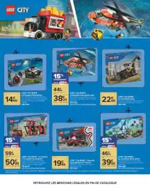 Catalogue Jouets Carrefour | Prêt à jouer avec nous ? page 33: LEGO City L'hélicoptère des garde-côtes €38,24