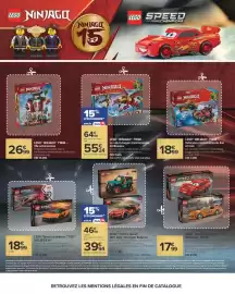Catalogue Jouets Carrefour | Prêt à jouer avec nous ? page 34: LEGO NINJAGO €55,24