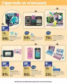 Catalogue Jouets Carrefour | Prêt à jouer avec nous ? page 42: Karaoké projecteur €69,99, Vttech kidicom max 3.0 €82,99