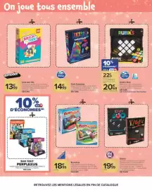 Catalogue Jouets Carrefour | Prêt à jouer avec nous ? page 51: Rubik's Rush €20,69, SPIN MASTER Tetris Takedown €14,99