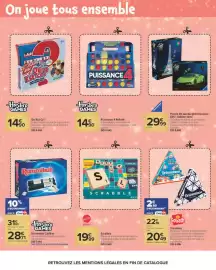 Catalogue Jouets Carrefour | Prêt à jouer avec nous ? page 55: Hasbro Games Puissance 4 Refresh €14,90
