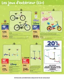 Catalogue Jouets Carrefour | Prêt à jouer avec nous ? page 63: Toplife trottinette lumineuse 120 mm €24,99