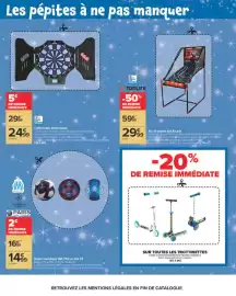 Catalogue Carrefour Market | Prêt à jouer avec nous ? page 12: Ballon métallique OM, PSG ou UCL T5 €14,99