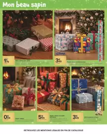 Catalogue Carrefour Market | Prêt à jouer avec nous ? page 43: Papier cadeau réversible €5,99, Kit 4 rouleaux tendance €3,49