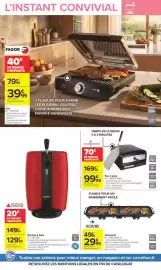 Catalogue Carrefour | Le chef c'est moi 2 page 20: HOME Plancha XL €29,99, HELL'S KITCHEN Four à pizza €99,99
