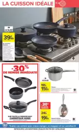 Catalogue Carrefour | Le chef c'est moi 2 page 4: Gamme Excellium €19,99, HOME Friteuse €15,90